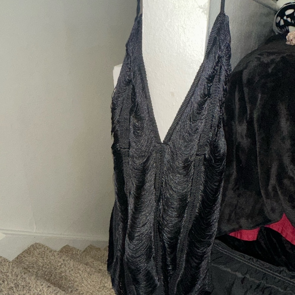 Elegant Black Sleeveless Dress